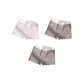 M1766-E Set-Plus Size Color Block-Cherry Blossom Pink+Coffee+Coffee (3 Pack)