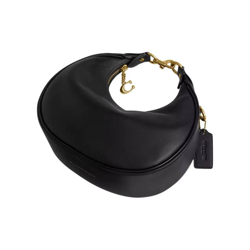 COACH JONIE Leather Shoulder Bag, Crossbody Bag, Handbag Trumpets Women's Black-3