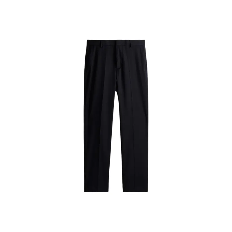 H&M Suit Trousers Men Marine Blue-0