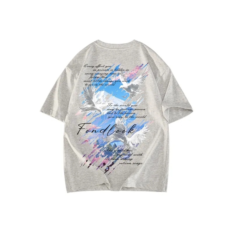 FONDLOOK T Shirts Unisex-16