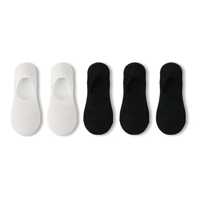 QINXIANGJIAN No Show Socks Women's 5 Pack-10