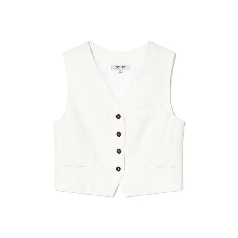 COVERINS Vests Women's White-0