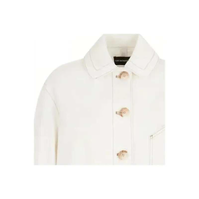 EMPORIO ARMANI Cotton Drill Blouson-4