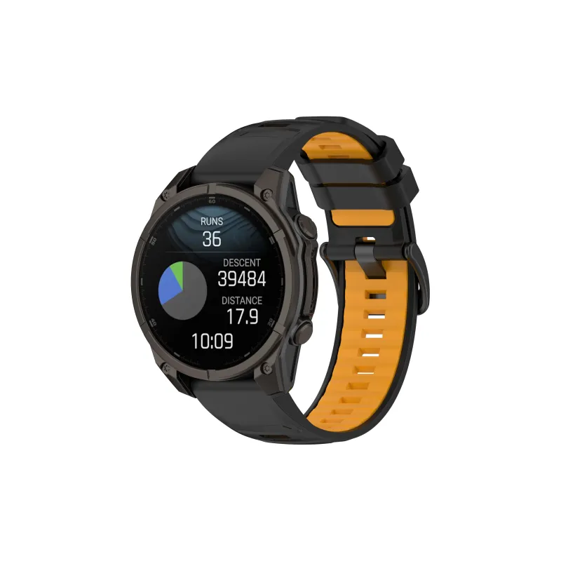 ZHENGGUANG Garmin Compatibility Watch Band Silicone Material-12