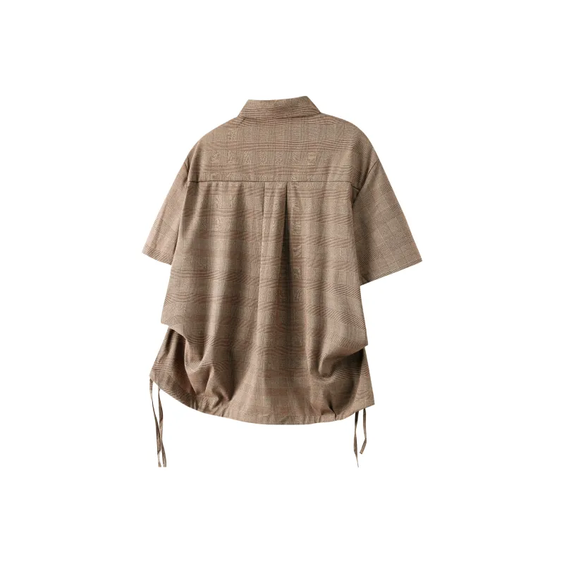 REMEFIT Shirts Unisex Old Money Brown-1
