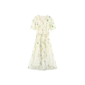 A Paradise For Awakening Short Sleeved Dress Women's