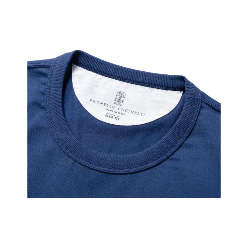 Brunello Cucinelli Short-Sleeved Crewneck T-Shirt-5