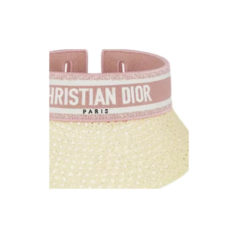 DIOR Nylon Sun Protection Hats Women's Pink-2