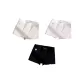 M1766-D Set-Plus Size Color Block-Champagne+Cherry Blossom Pink+Black (3 Pack)