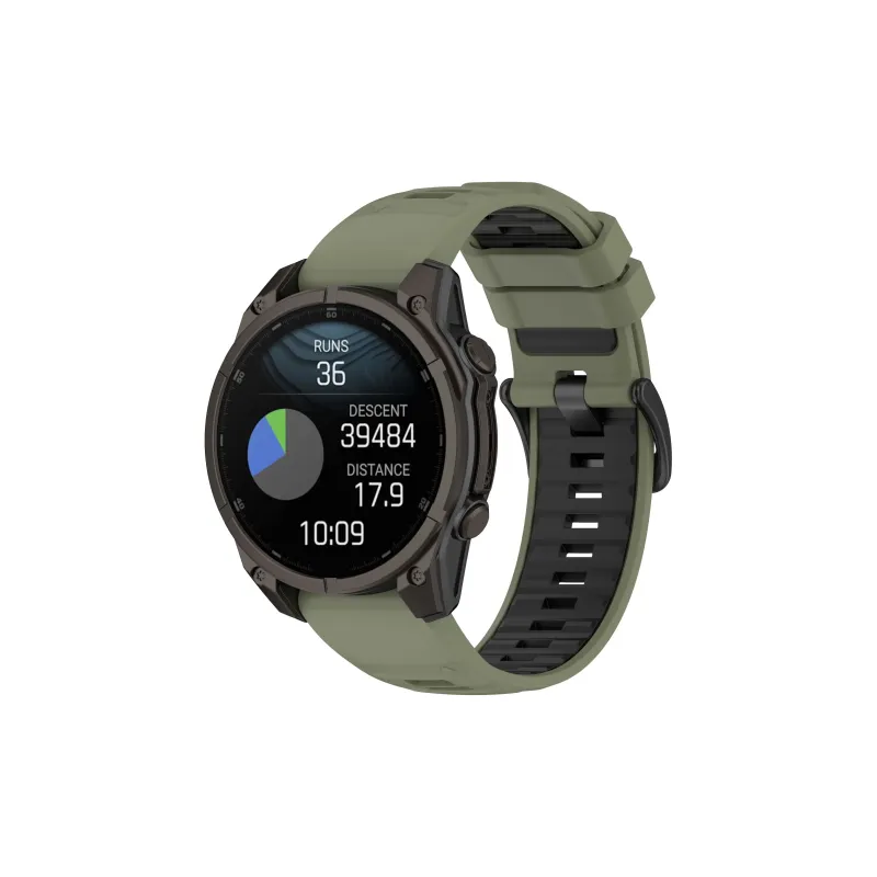 ZHENGGUANG Garmin Compatibility Watch Band Silicone Material-29
