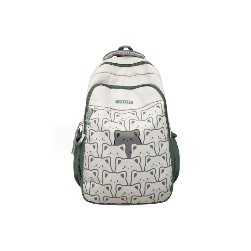 Vack Nylon Backpack Regular Unisex Multicolor-15