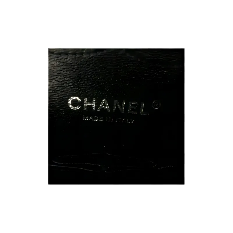 CHANEL Classic Flap CFSo Black Sheepskin Shoulder Bag, Crossbody Bag Women's Black-2
