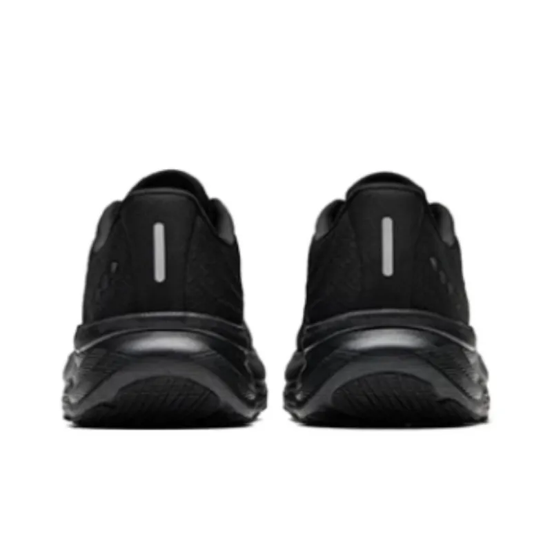 Anta Cushioned Wear Resistant Breathable Low Top Sprint Running Shoes Men's Basic Black-2