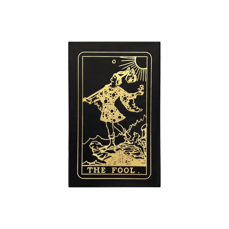 JINBANG Wite Tarot Collection, Gold Foil PVC Waterproof, Tarot Board Games-59