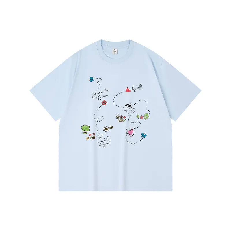 Crayon Shinchan T Shirts Unisex-12
