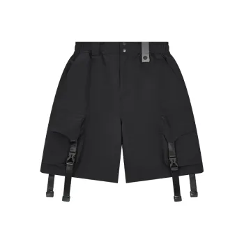 XXZXX Cargo Shorts Unisex Black