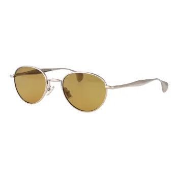 Bottega Veneta Metal Round Sunglasses Unisex Rose Gold