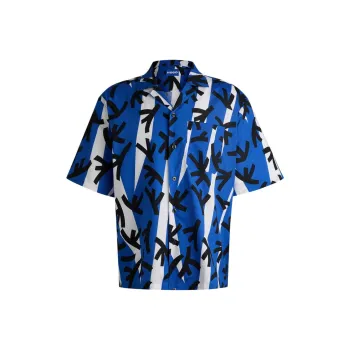 HUGO BOSS Shirts Men Blue
