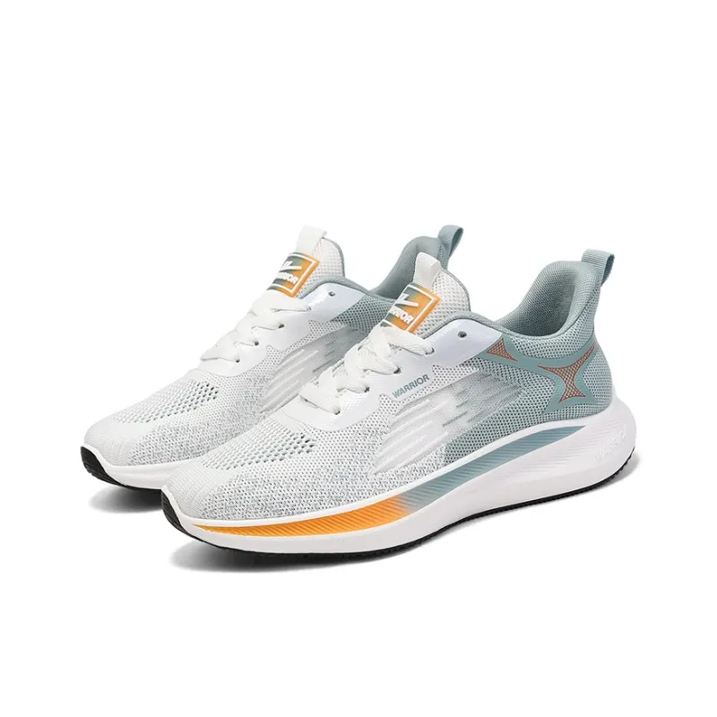 Warrior Sports Casual Shoes Men's White/Green/Orange-0