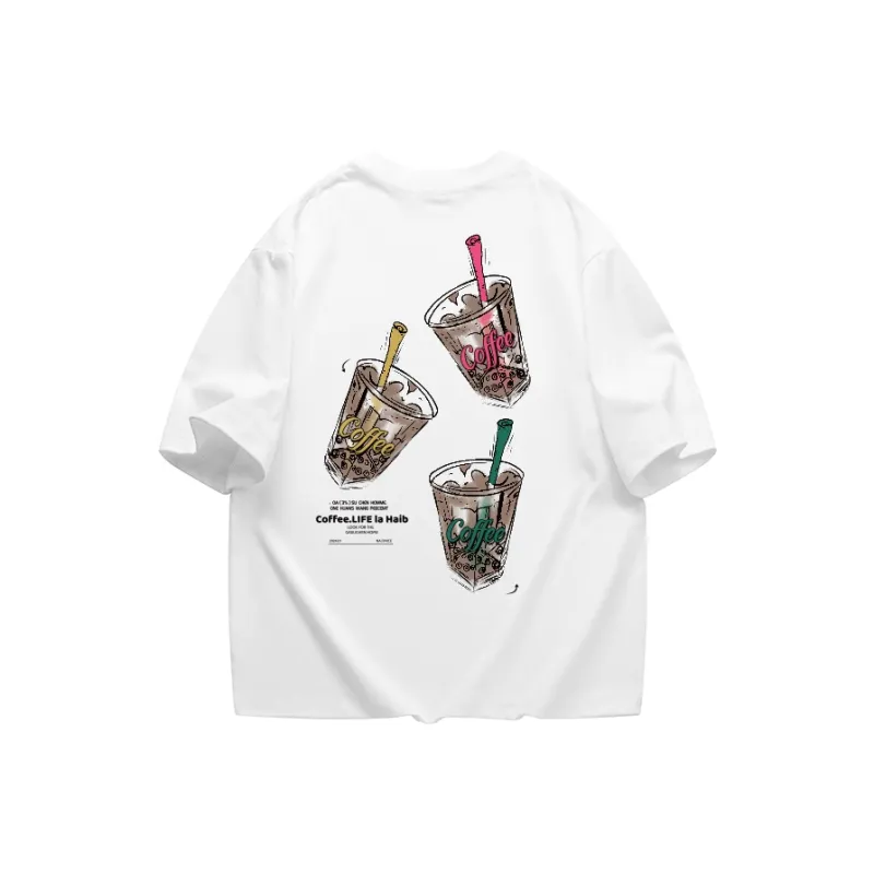 KRISTALIA Drop Shoulder Sleeve T Shirt Women's-5