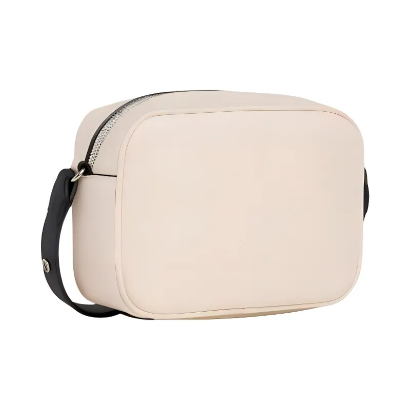 CK/Calvin Klein Synthetic Recycled Leather Camera Bag Shoulder Bag Crossbody Bag Women's Beige Pink-1