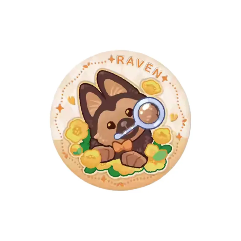 MIHOYO Xia Yan, Artem Wing, Mo Yi, Lu Jinghe Love Moment Collection Tears Of Themis Badges-0