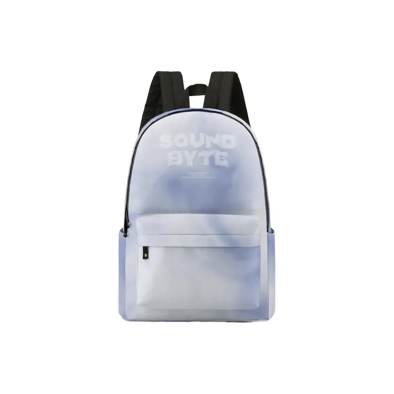 Soundbyte Polyester Backpack Regular Unisex Light Blue-7