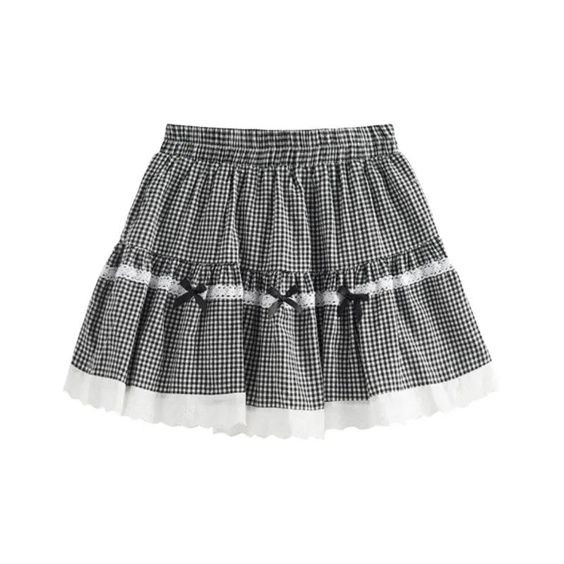 YINLEI Casual Short Skirts Women's-0