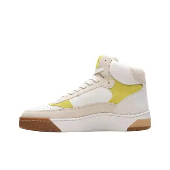 Clarks Craft Court Top High Top Skateboard Shoes Men's White
