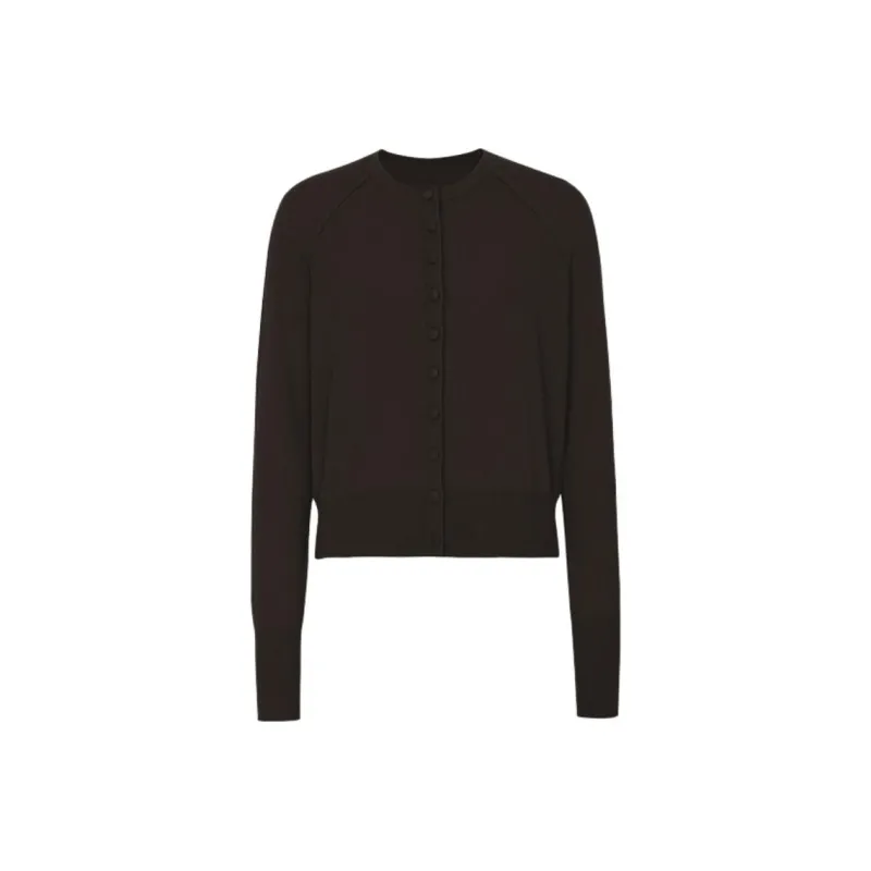 ZHIZHI Knitwear Women's Dark Brown-0
