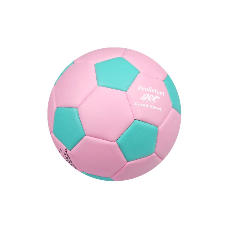 ProSelect Size 0 Soccer PU Unisex Cyan Pink-2