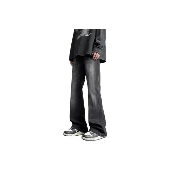 WARRIOR Jeans Unisex Black Gray Color