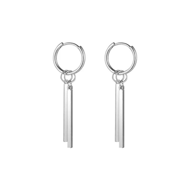 SUYG Titanium Steel Earrings Unisex Box+Shopping Bag Packaging-0