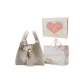 Beige+Box+Shopping Bag