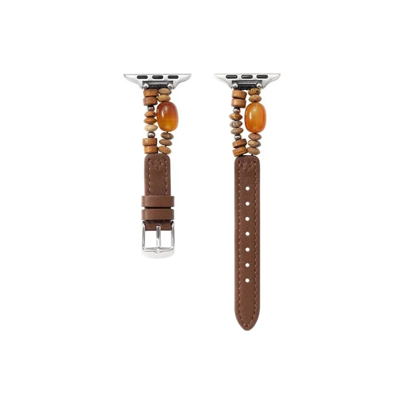 LOVINGCOOL Apple Compatibility Watch Band Genuine Leather Material-0