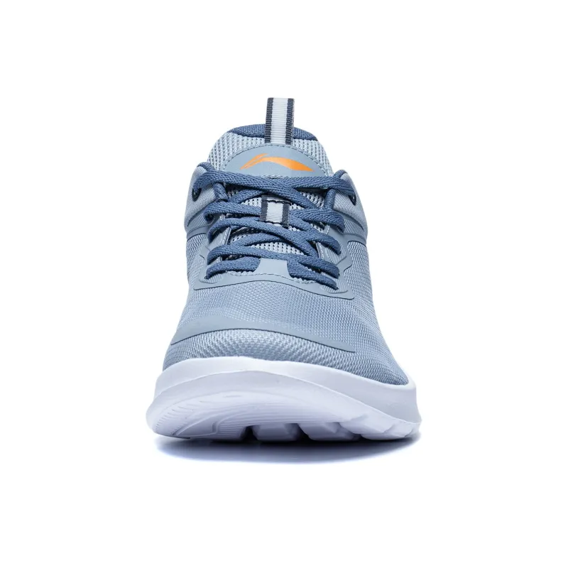 LiNing Feather Shock Absorbers With Slip Resistant And Abrasion Resistant Properties Low Top Running Shoes Men's Blue-4
