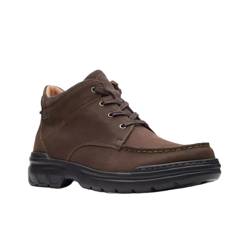 Clarks Rockie 2 Hi Ankle Boots Men's Brown-2
