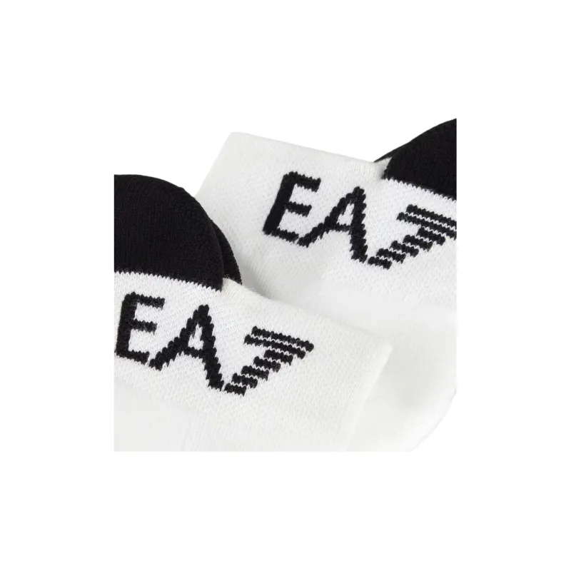 EMPORIO ARMANI EA7 Ankle Socks Unisex 1 Pack White-1