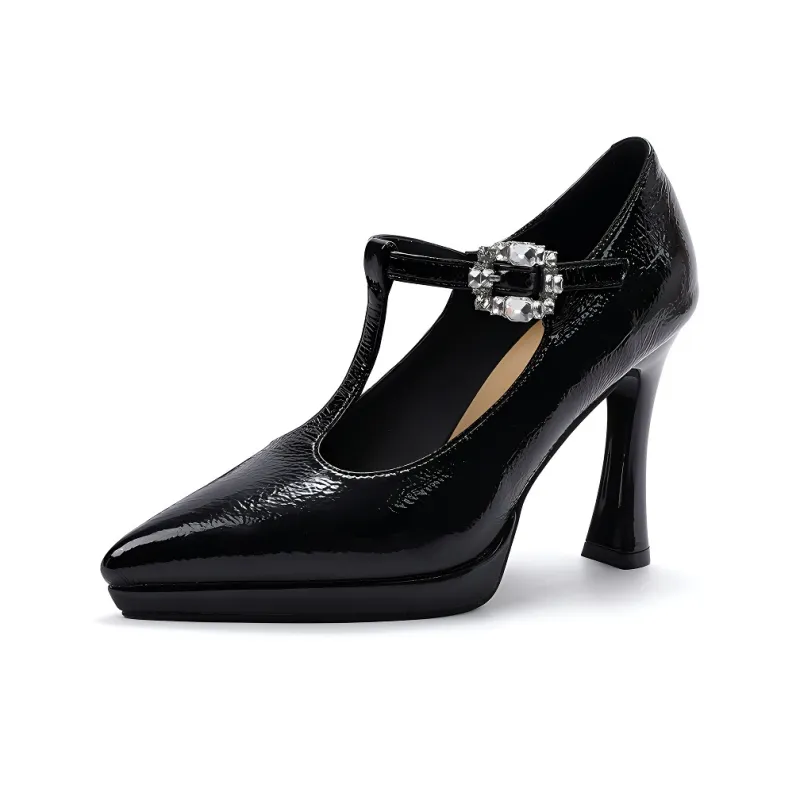 GOSO Slim Heel High Heels 10CM Women's-0