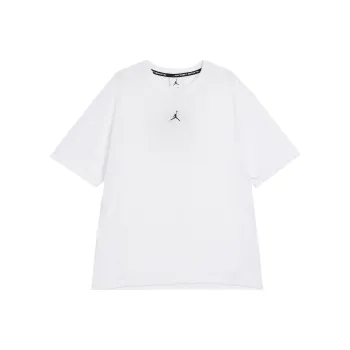 Jordan Drop Shoulder Sleeve T Shirt Women's White