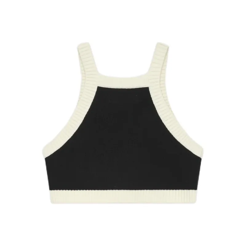 AMIRI Ma Ribbed Cropped Top-1