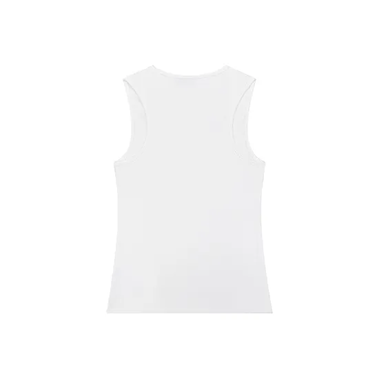 1ESS LA MODE Tank Tops Women's White-1