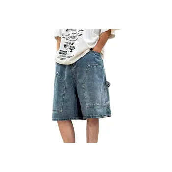 FRQ Denim Shorts Unisex Dark Blue