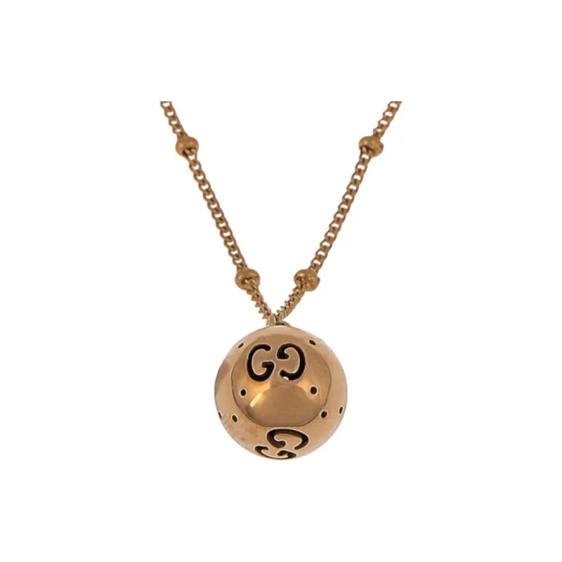 GUCCI Polystyrene Necklaces Women's Rose Gold-0