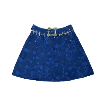 CHOPOVA LOWENA Denim Short Skirts Women's
