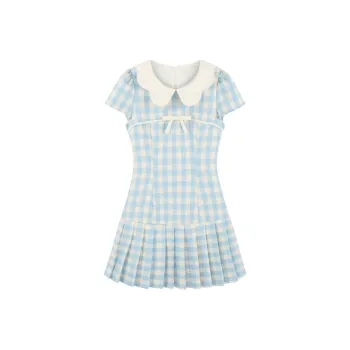AFGGD Short Sleeved Dress Women's