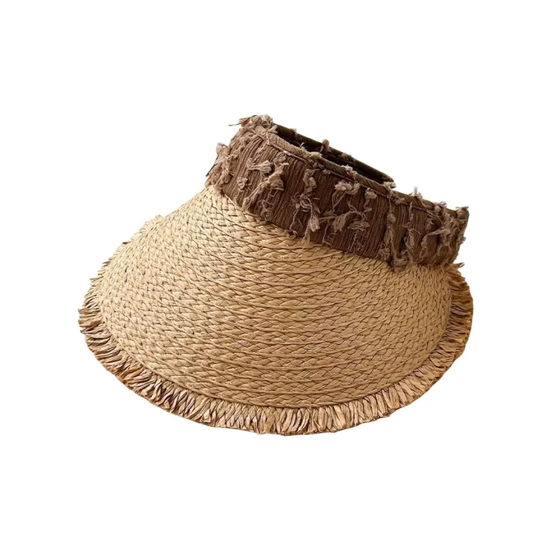 BOOLFEN Straw Woven Sun Protection Hats Women's-6