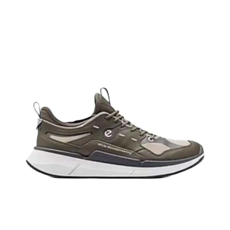 White Mountaineering x Ecco Biom 2.2 Abrasion Resistant Low Top Running Shoes Men's Army Green-1