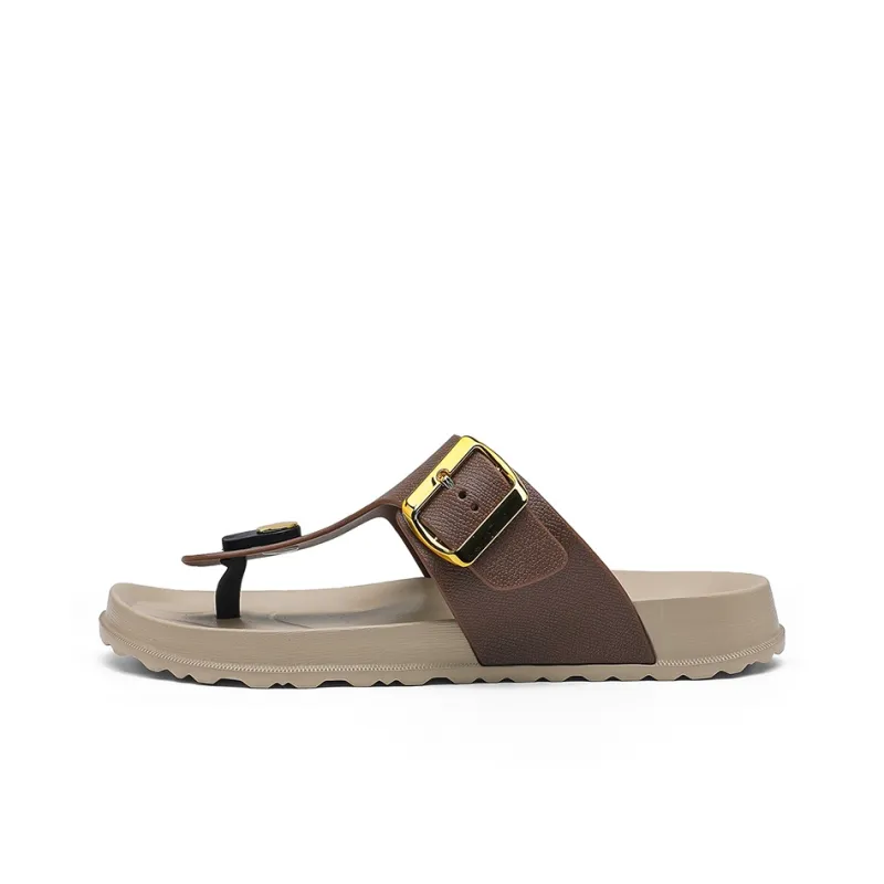 Colorful Creations Quiet, Slip Resistant, Quick Dry Flip Flops Men's-10