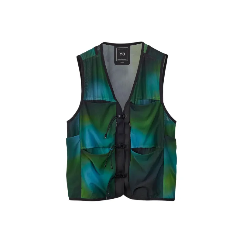 Adidas Y 3 Allover Print Mesh Vest-0